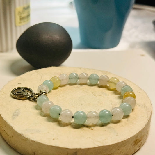 AMAZONITE 8MM BRACELET