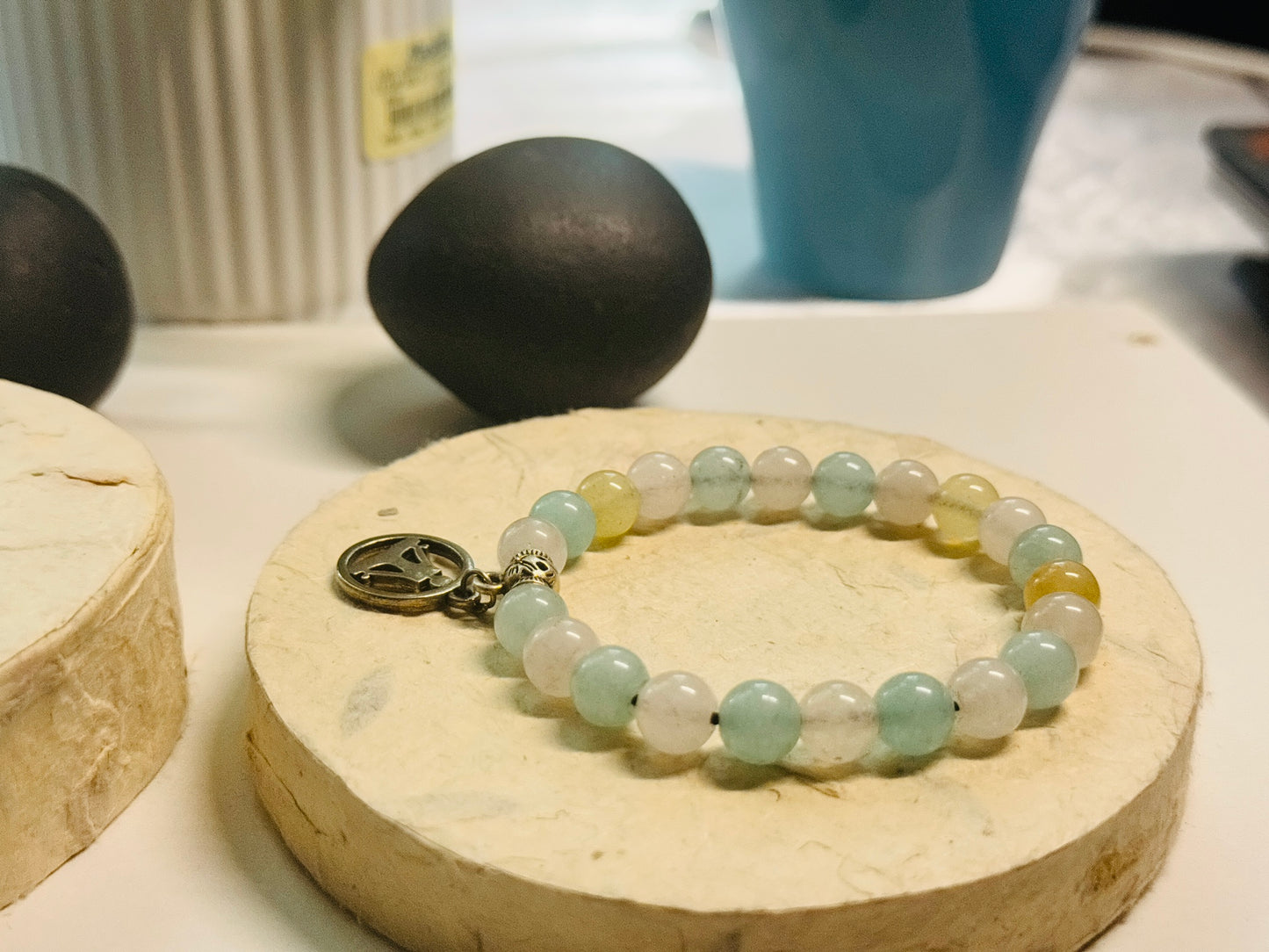AMAZONITE 8MM BRACELET